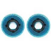 IMop XL Brush Medium Blue Bristle 2PK