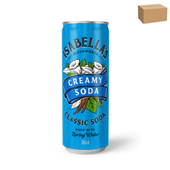 Isabellas Can Classic Soda Creamy Soda 355ML 12CTN