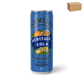 Isabellas Can Classic Soda Heritage Cola 355ML 12CTN