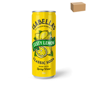 Isabellas Can Classic Soda Zesty Lemon 355ML 12CTN