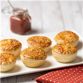 Ivans Beef  Red Wine Party Pie 330G 6PK