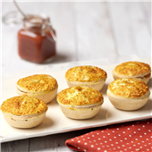 Ivans Butter Chicken Party Pie 330G 6PK