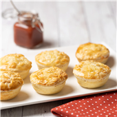 Ivans Cauliflower  Leek Party Pies 330G 6PK