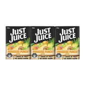Just Juice Poppers Paradise Punch 200ml 6PK