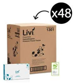 Livi Facial Tissue Essentials 2PLY 100PK 48CTN 1301