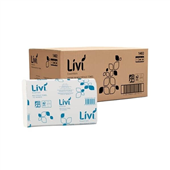 Livi Hand Towel Essentials Multifold Hand Towel 1PLY 200SH 1402