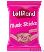 Lolliland Fun Makers Musk Sticks 125g