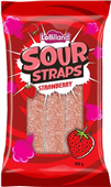 Lolliland Sour Straps Strawberry 160G