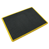 Mattek Mat Air Grid Yellow Border 600X900MM