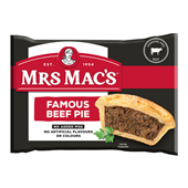 Mrs Macs Famous Beef Pie 175G