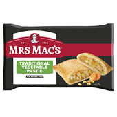 Mrs Macs Traditional Vegetable Pastie 165G 12CTN