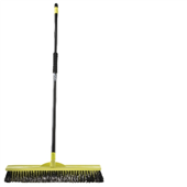 Oates Tradesman Broom Medium Stiff Trade with Handle 600mm