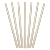 Paper Straws Jumbo White 100PK