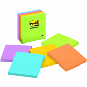 PostIt Notes 76 x 76mm Floral Fantasy 5Pk