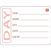 Prepped Product Removable Label 50mm 500Roll