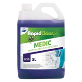 RapidClean Medic Hospital Grade Disinfectant 5L