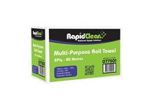 RapidClean Roll Towel 80M 2Ply 16Ctn 77501