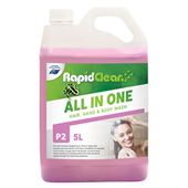 RapidClean Body Wash All In One 5ltr  Hand Hair  Body Wash