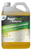 RapidClean Enzyme Urine Destainer  Deodoriser 5L  Urine Destainer  Deodoriser 