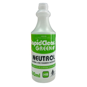 RapidClean Neutrol Empty Spray Bottle 500ml  Neutral Low Foaming Detergent
