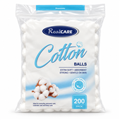Real Care Cotton Balls 200PK