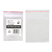 Resealable Bag 8x6 205x150MM 100Pack