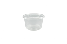 Round Plastic Conatiner 280ml 6PK