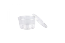 Round Plastic Conatiner 440ml 6PK