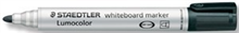 STAEDTLER 3519 LUMOCOLOR WHITEBOARD MARKER BULLET POINT BLACK