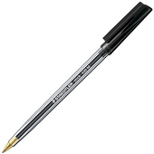 STAEDTLER 430 M9CP5 STICK 430 BALLPEN MEDIUM BLACK BOX 50