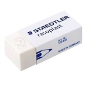 STAEDTLER 526 B30 RASOPLAST PENCIL ERASER MEDIUM FOR GRAPHITE ON PAPER AND MATTE FILM