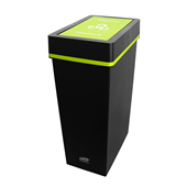 Sabco Bin Recycling Orgasnics With Green Lid 40L