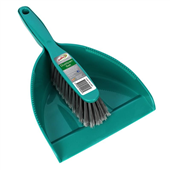 Sabco Dustpan  Bannister Set Green