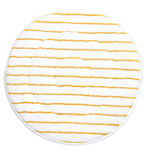 Sabco Floor Pad Carpet Microfibre Bonnet Yellowline 43cm