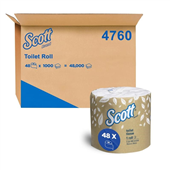 Scott Toilet Tissue 1ply 1000 Sheet 48CTN 4760