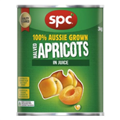 Spc Apricots Halved In Juice A10 3Kg