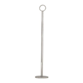 TRENTON TABLE NUMBER STAND SSTEEL SILVER 300MM
