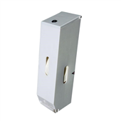Toilet Paper Dispnser 3 Roll Plastic W Key TR3