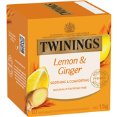 Twinings Lemon  Ginger Envelope Tea Bags 10PK 12CTN