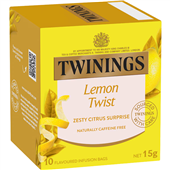 Twinings Lemon Twist Envelope Tea Bags 10PK 12CTN