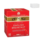 Twinings Tea Bags English Breakfast 10Pack 12Carton