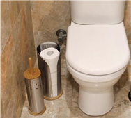 White Magic Eco Basics Toilet Set Roll Holder