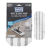 White Magic Wet and Dry Mop Wet Pad Refill