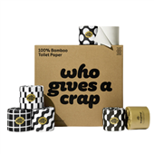 Who Gives A Crap Toilet Paper Premium 3Ply Bamboo 370 Sheet 48 Carton