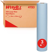 Wypall X50 Large Wiper Blue 70m 3CTN