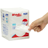Wypall X60 Wipers  Single Sheet White 800CTN